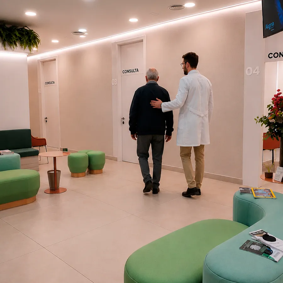 Foto: sesión de rehabilitación del lenguaje con tarjetas de estimulación